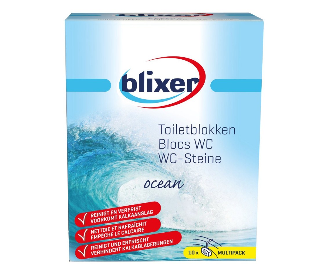 Blixer Toiletblokken Ocean Fresh Maxipack 10st